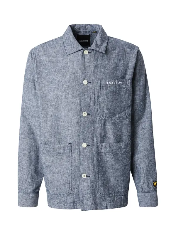 Lyle & Scott Lyle & Scott Prijelazna jakna 'Flax'  plava melange