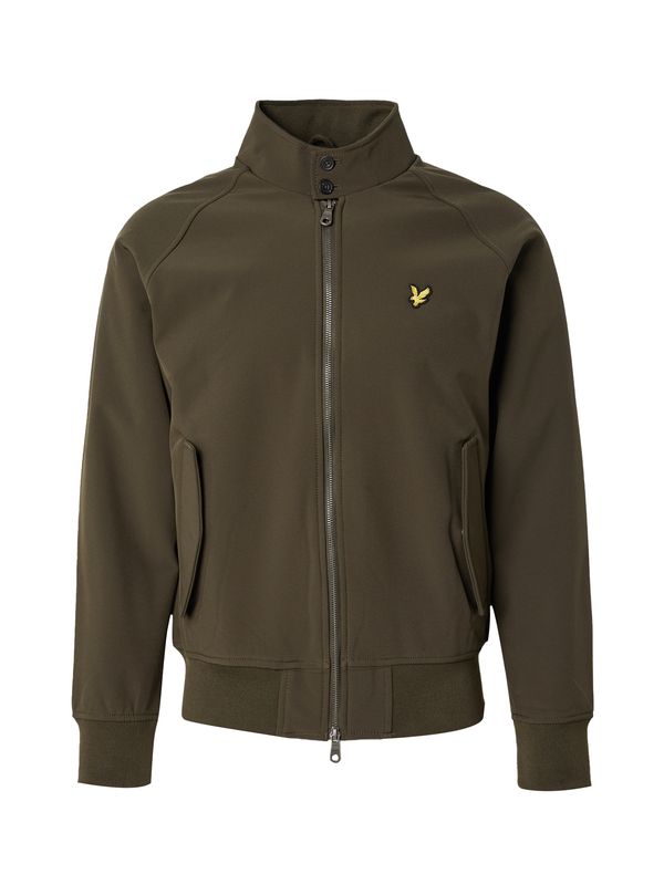 Lyle & Scott Lyle & Scott Prijelazna jakna 'Harrington'  žuta / zelena