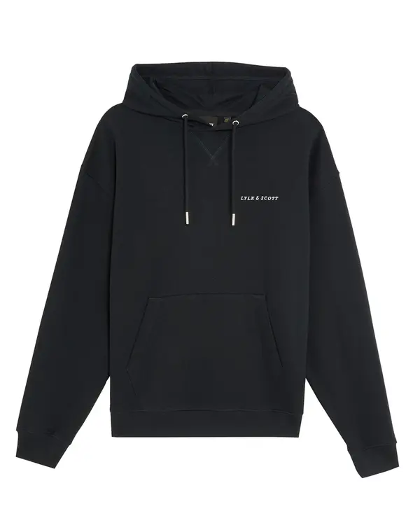 Lyle & Scott Lyle & Scott Sweater majica  mornarsko plava / bijela