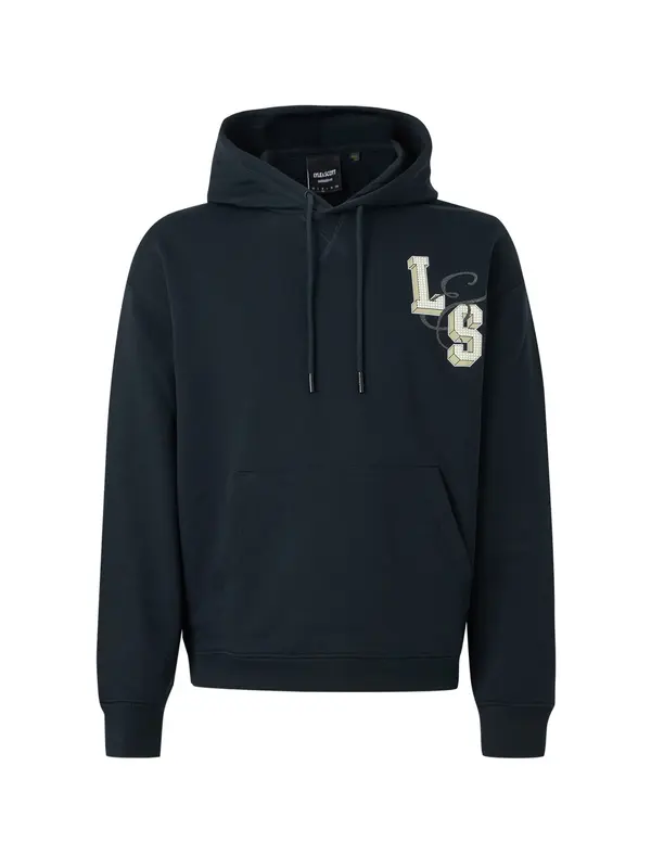 Lyle & Scott Lyle & Scott Sweater majica  svijetlobež / tamno plava / bazalt siva / bijela