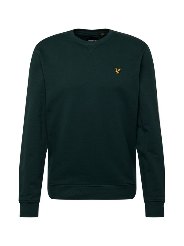 Lyle & Scott Lyle & Scott Sweater majica  zlatno žuta / tamno zelena / crna