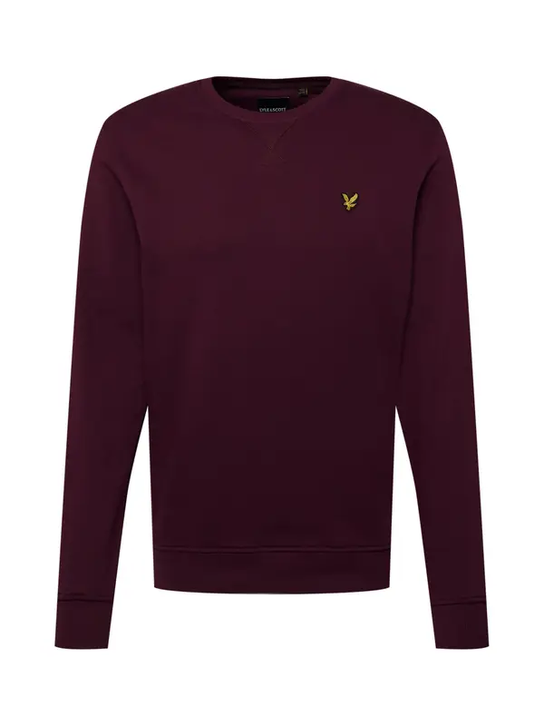 Lyle & Scott Lyle & Scott Sweater majica  žuta / burgund / crna