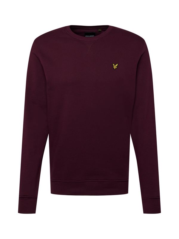 Lyle & Scott Lyle & Scott Sweater majica  žuta / burgund / crna