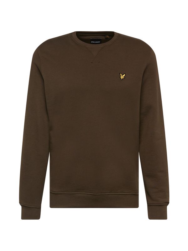 Lyle & Scott Lyle & Scott Sweater majica  žuta / maslinasta / crna