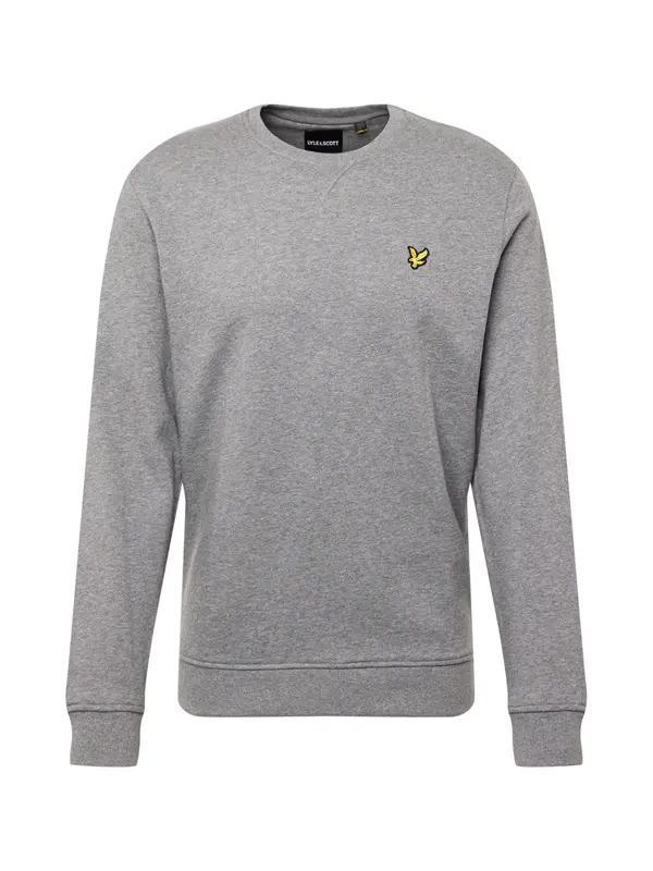 Lyle & Scott Lyle & Scott Sweater majica  žuta / siva melange / crna