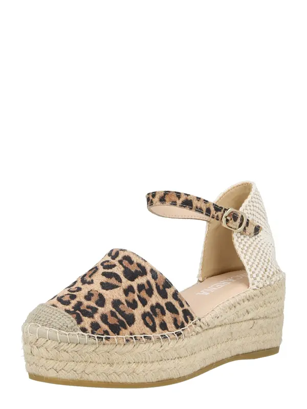 MACARENA MACARENA Cipele s potpeticom 'JAVA62'  smeđa / crna