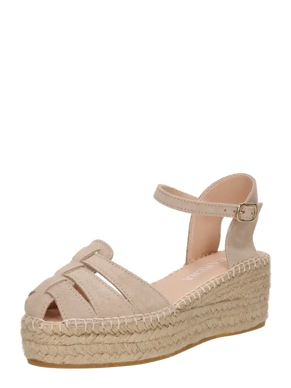 MACARENA MACARENA Espadrile 'SERRAJE'  nude