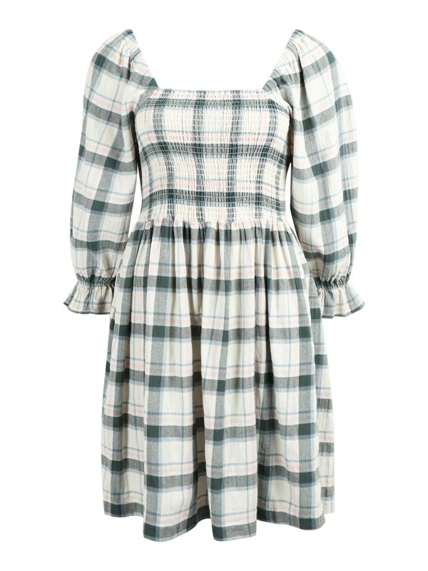Madewell Madewell Haljina 'LUCIE'  boja pijeska / opal / tamno zelena