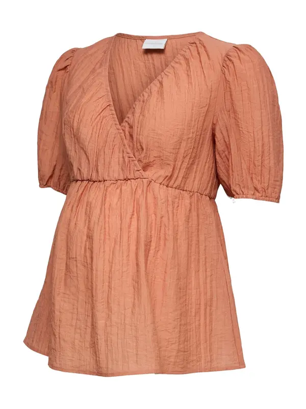 MAMALICIOUS MAMALICIOUS Bluza 'Ninna'  pastelno narančasta