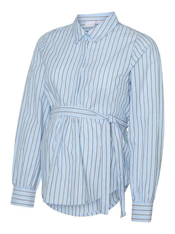 MAMALICIOUS MAMALICIOUS Bluza  svijetloplava / crna / bijela