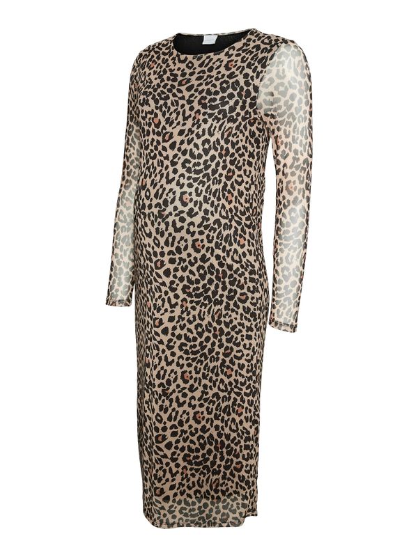 MAMALICIOUS MAMALICIOUS Haljina  moka smeđa / losos / crna