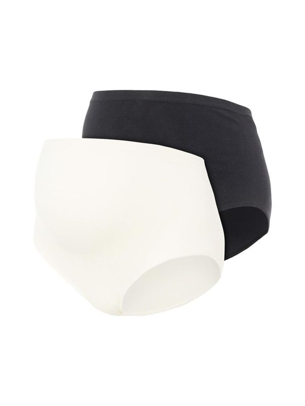 MAMALICIOUS MAMALICIOUS Hipster gaćice 'HEAL'  crna / bijela