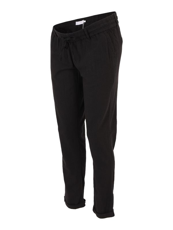 MAMALICIOUS MAMALICIOUS Hlače 'Beach'  crna