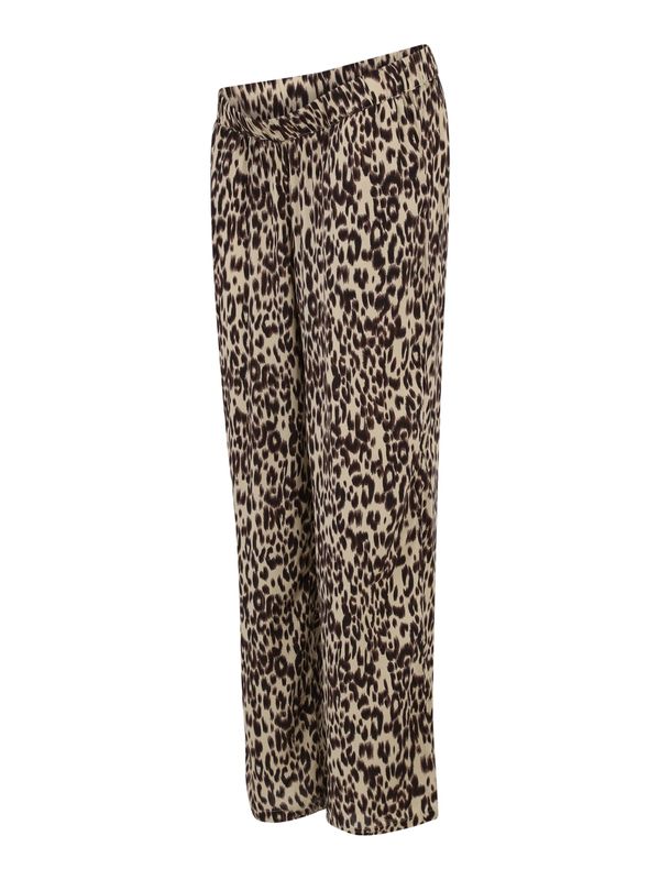 MAMALICIOUS MAMALICIOUS Hlače 'MLKELSEY'  smeđa / čokolada / cappuccino