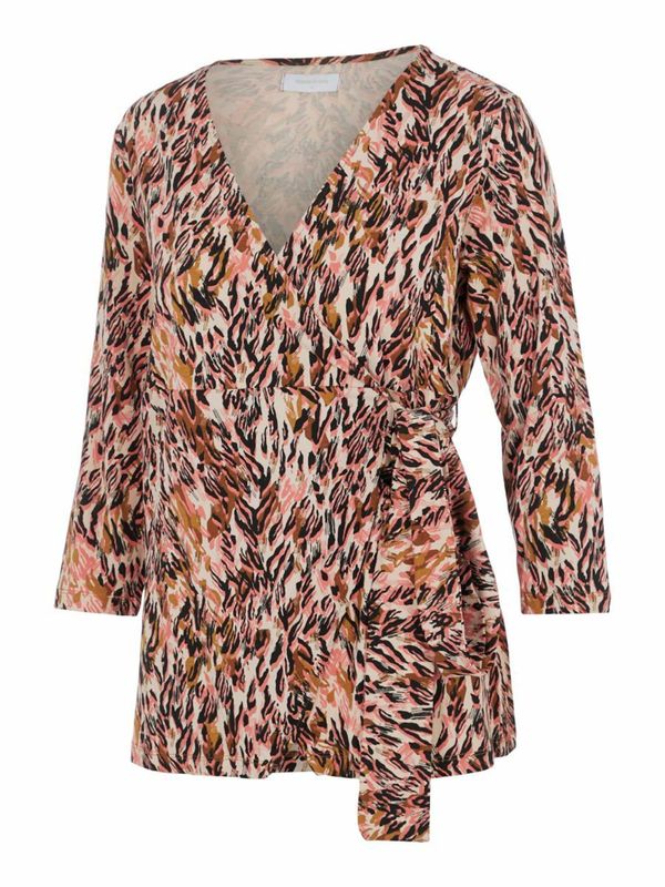 MAMALICIOUS MAMALICIOUS Majica  bež / karamela / roza / crna