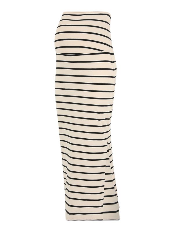 MAMALICIOUS MAMALICIOUS Suknja 'EVA'  bež / crna