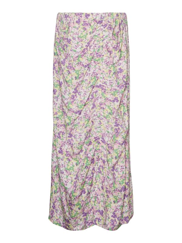 MAMALICIOUS MAMALICIOUS Suknja 'Sarah'  zelena / svijetloljubičasta / roza / bijela