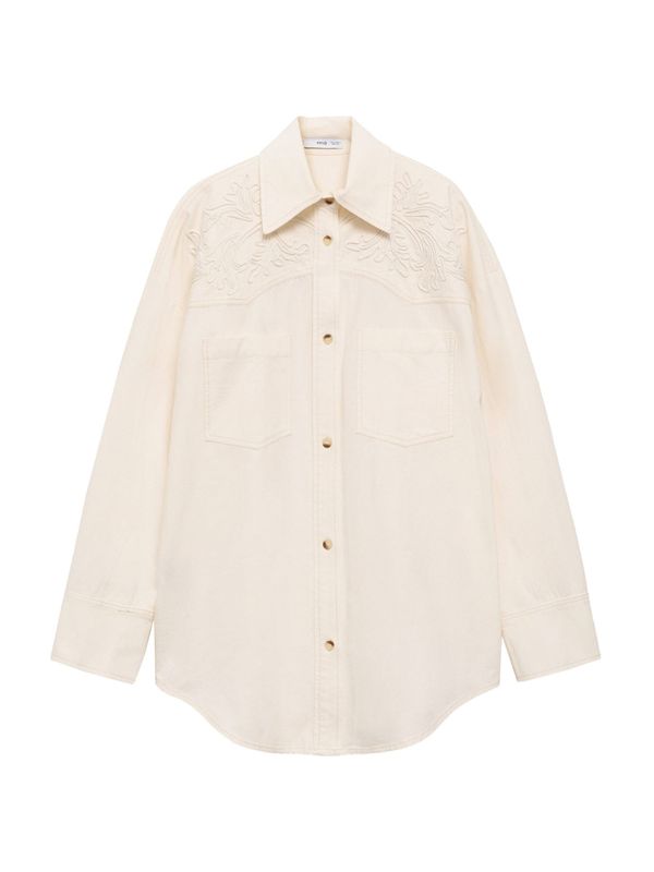 MANGO MANGO Bluza 'ARIZONA'  boja pijeska