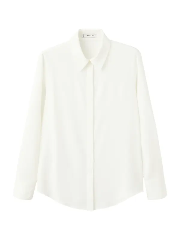 Mango MANGO Bluza 'Basic'  prljavo bijela