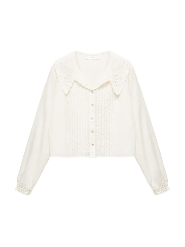 MANGO MANGO Bluza 'Beatrice'  prljavo bijela