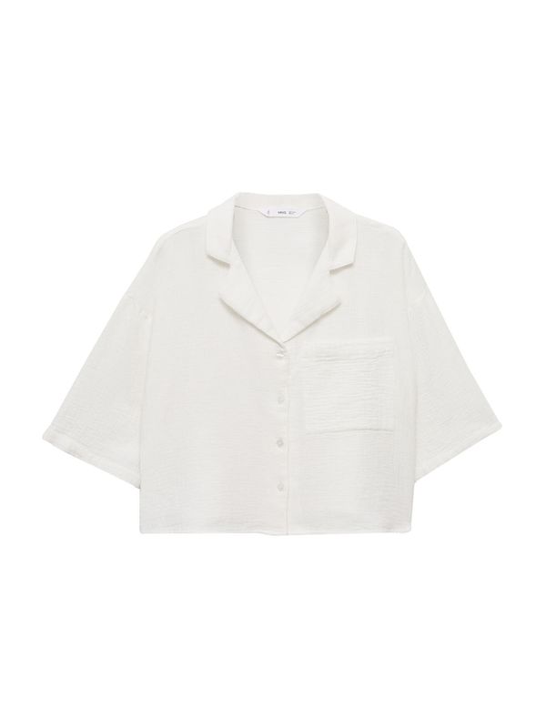 MANGO MANGO Bluza  bijela