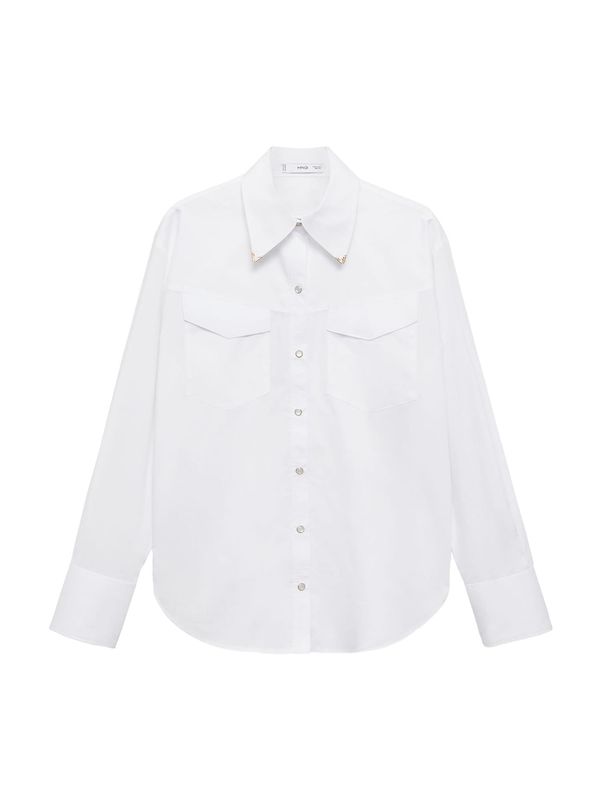 MANGO MANGO Bluza 'Californ'  prljavo bijela