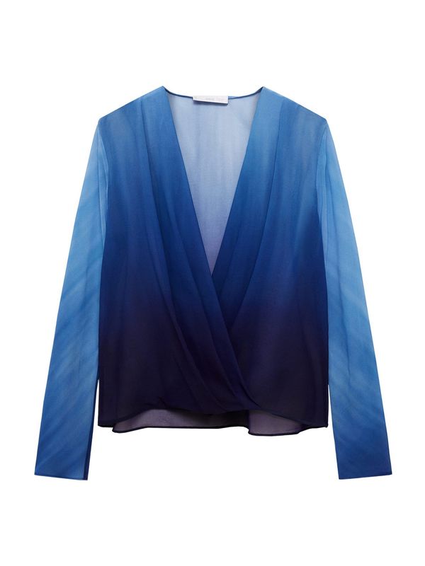Mango MANGO Bluza 'Cielo'  plava / morsko plava / svijetloplava