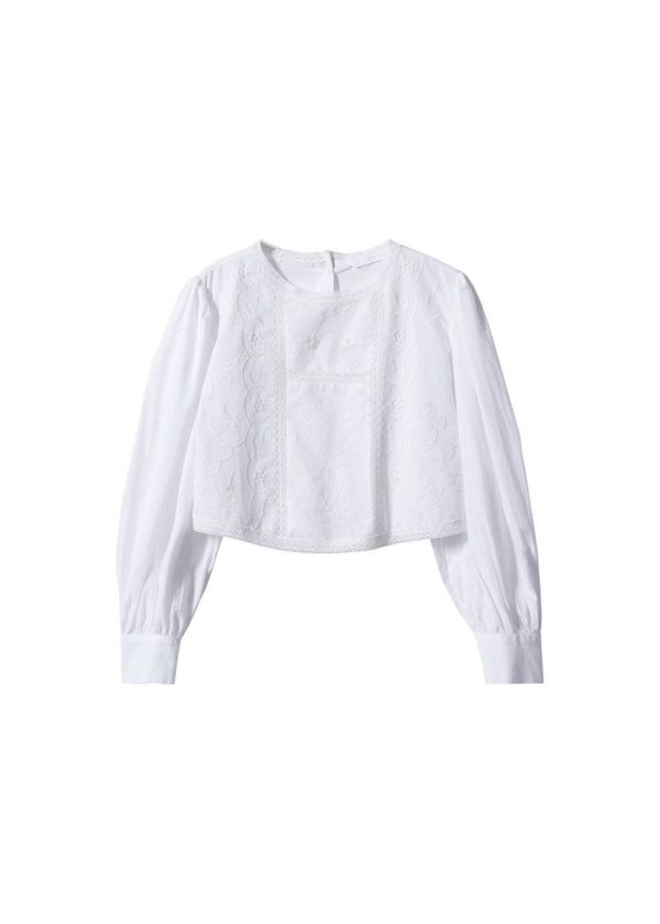 MANGO MANGO Bluza 'Closed'  bijela