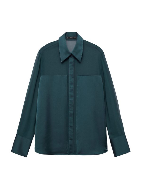 MANGO MANGO Bluza 'DOYLE'  ultra morsko plava