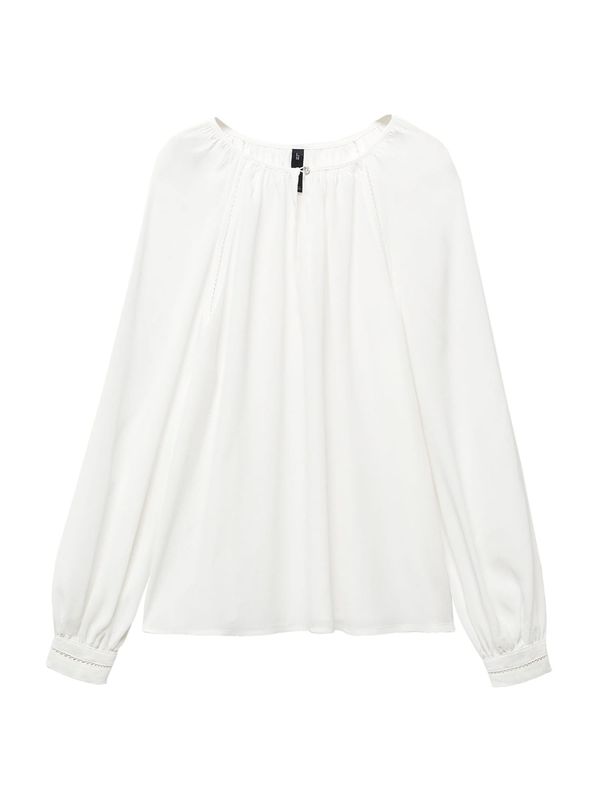 MANGO MANGO Bluza  ecru/prljavo bijela