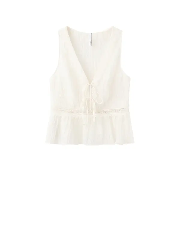 MANGO MANGO Bluza 'ELENA'  toplo smeđa