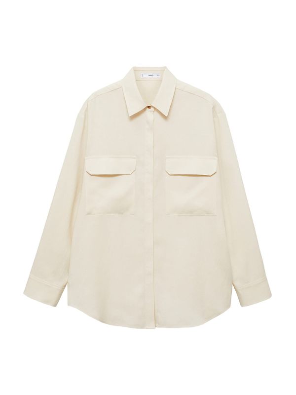 MANGO MANGO Bluza 'Factory'  svijetlobež