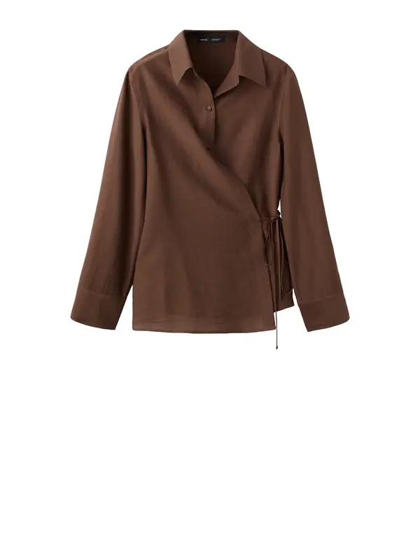 Mango MANGO Bluza 'GALE'  tamno smeđa