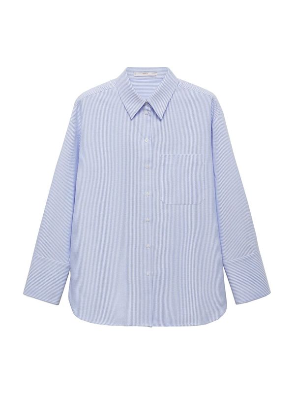 MANGO MANGO Bluza 'JUANY'  opal / svijetloplava