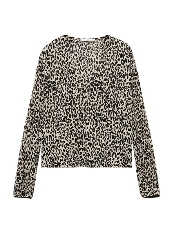 MANGO MANGO Bluza 'LIN'  bež