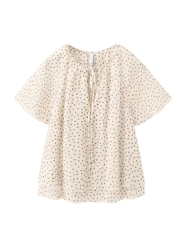 MANGO MANGO Bluza 'LURDI'  tamo siva / prljavo bijela