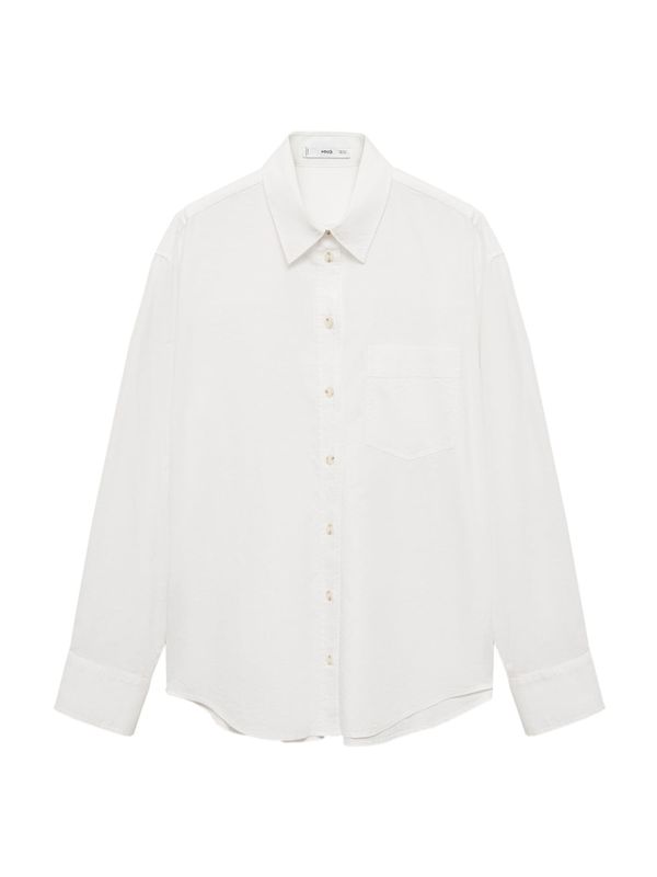 MANGO MANGO Bluza 'MARBLE'  prljavo bijela