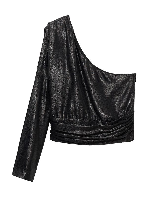 MANGO MANGO Bluza 'One'  crna