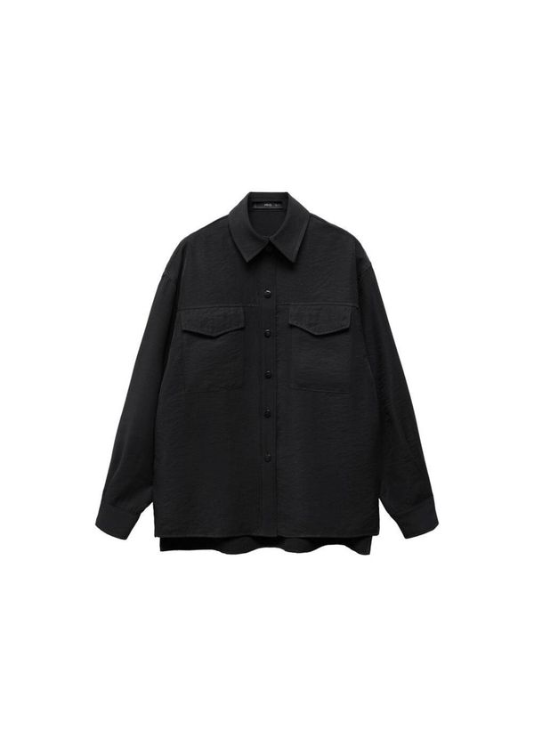 MANGO MANGO Bluza 'Perseo'  crna