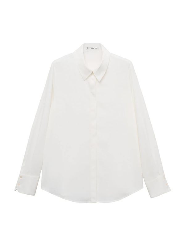 MANGO MANGO Bluza  prljavo bijela