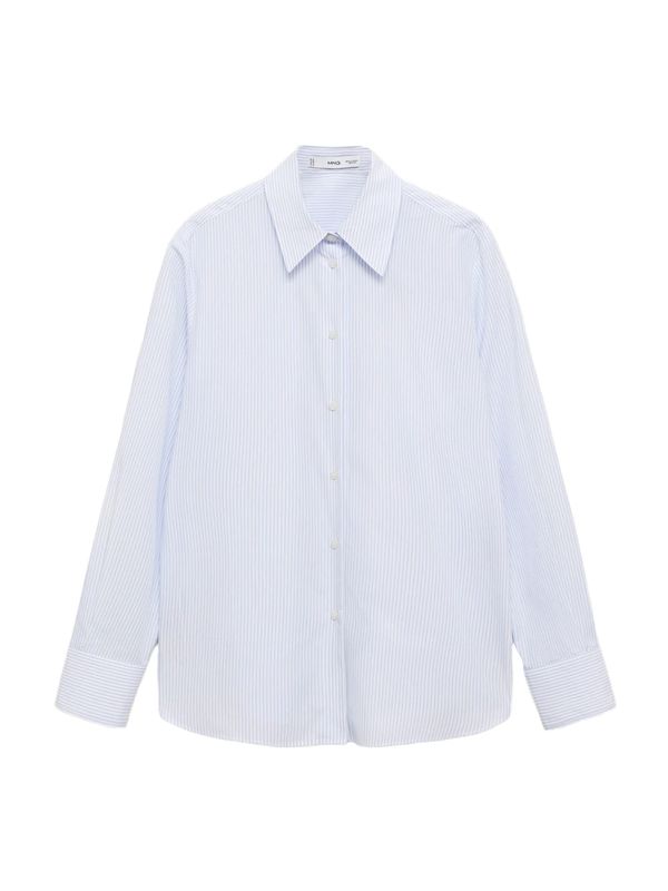 MANGO MANGO Bluza 'REGU'  svijetloplava / bijela