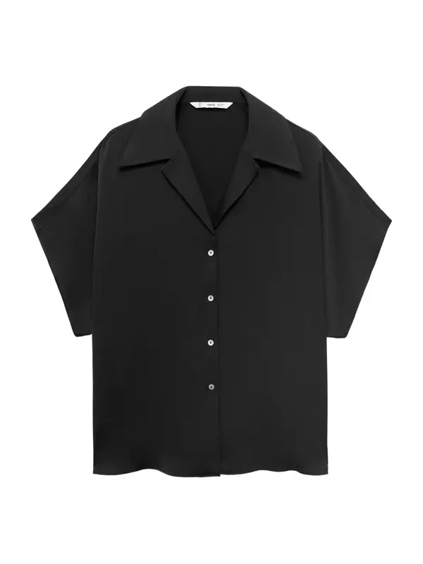 MANGO MANGO Bluza 'SASSA'  crna