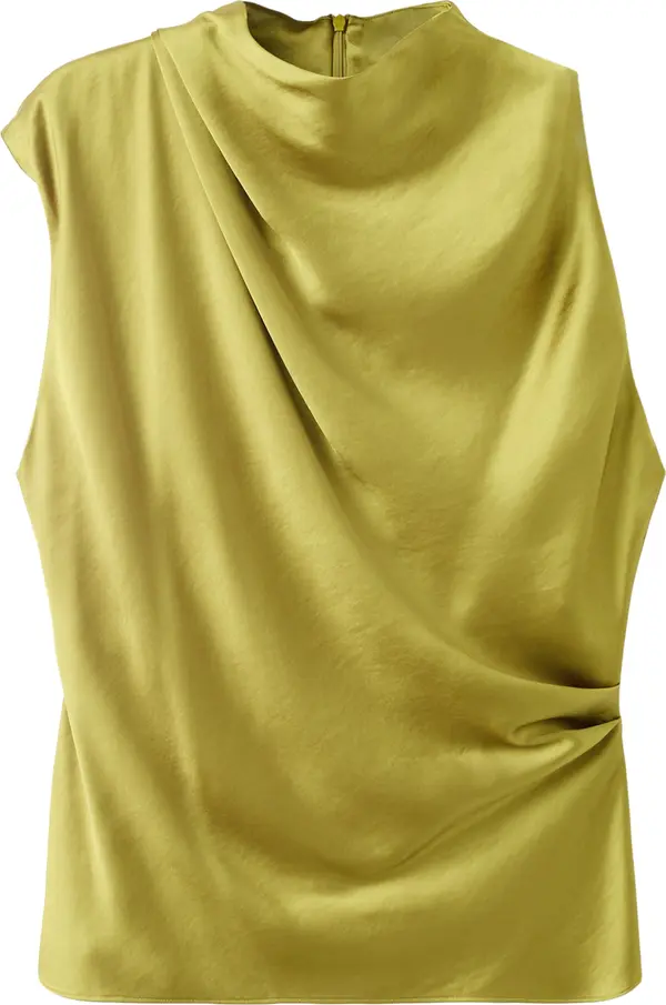 Mango MANGO Bluza 'SUNSET'  senf