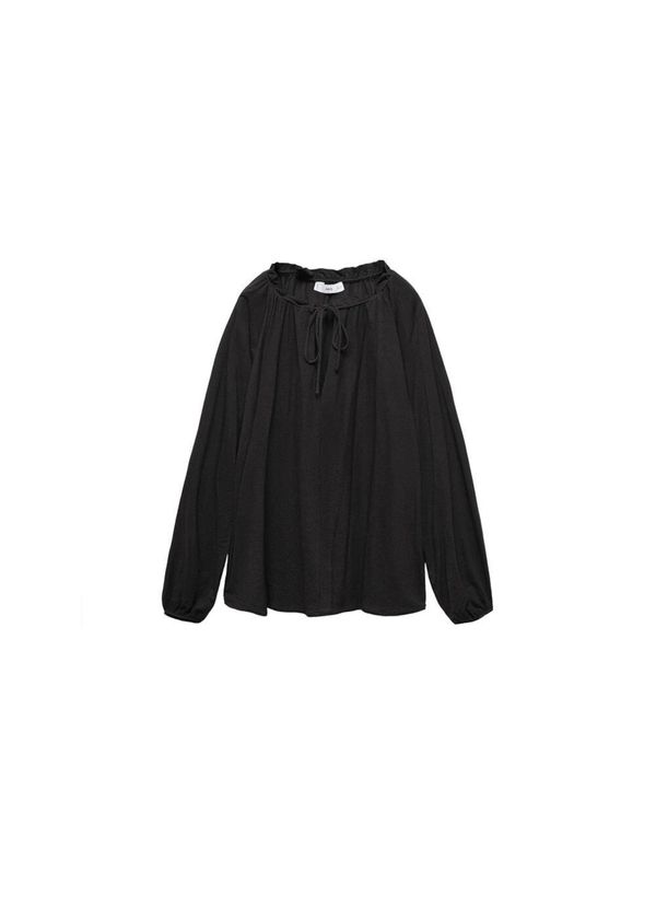 MANGO MANGO Bluza 'Sweet'  crna