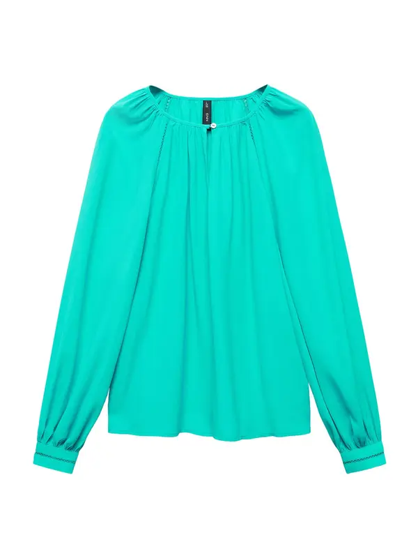 MANGO MANGO Bluza  tirkiz