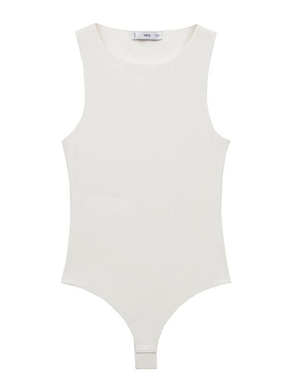 MANGO MANGO Bodi majica 'STORMY'  bijela