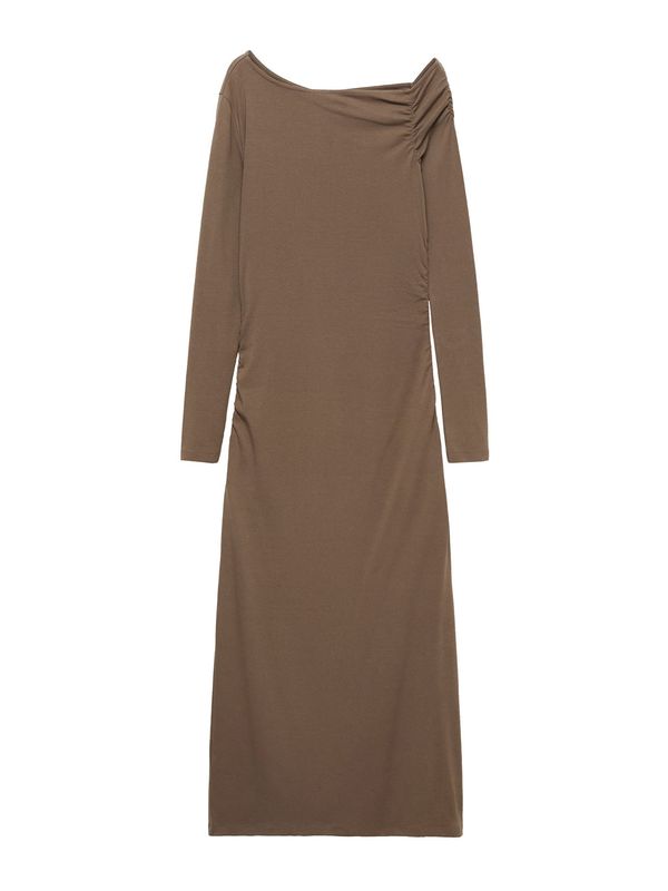 MANGO MANGO Haljina 'BASILI'  smeđa