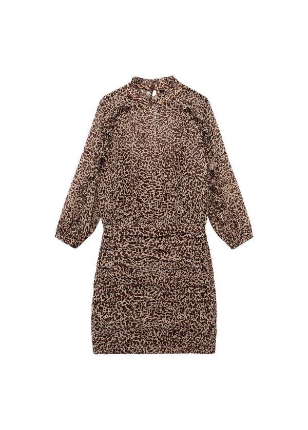 MANGO MANGO Haljina 'BOLIVIA'  tamno plava / brokat