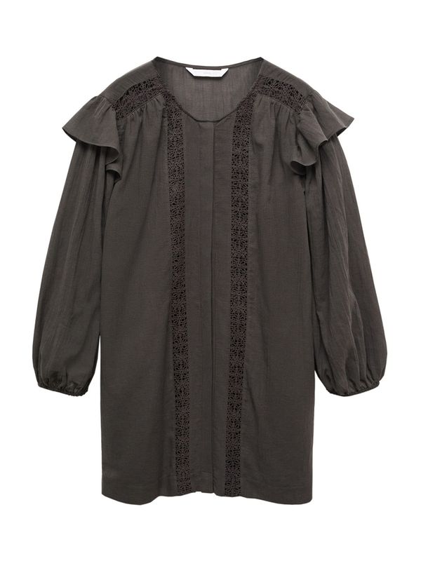 MANGO MANGO Haljina 'Charlote'  antracit siva