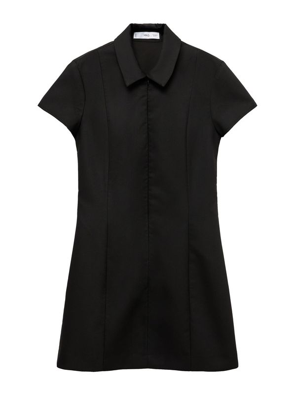 MANGO MANGO Haljina 'CORTES'  crna